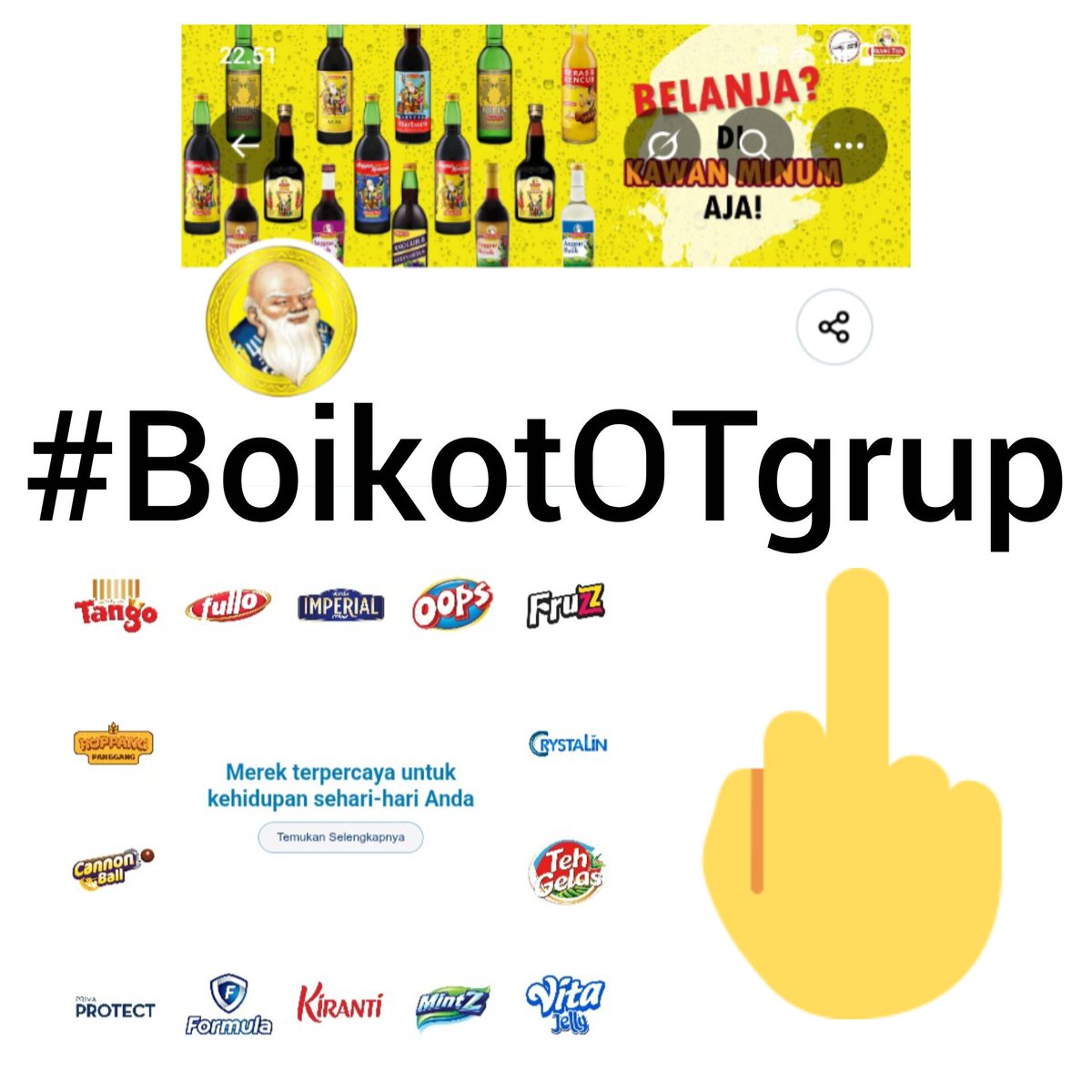 r4g4j1m351n's tweet photo. Viral challenge hapalan surat Ad-Duha ditukar dengan sebotol miras, Biadab

#BoikotOTgrup

Minuman beralkohol merk Newport adalah produk dari Orang Tua (OT Group), perusahaan lokal di Indonesia

#BoikotOTgrup

Ini Bukan tentang Destry Damayanti ini tentang Penista AGAMA https://t.co/sVdc0f4Jmy