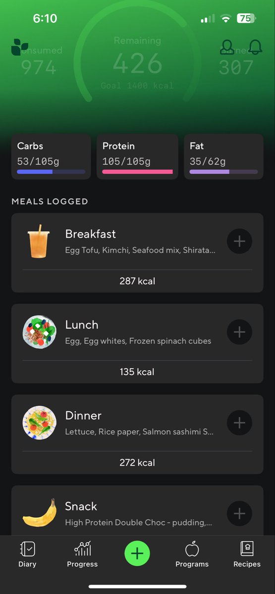 lettucerots's tweet photo. Just need to walk and do lower body day and then maybe I can be back on track? https://t.co/E6J7ThGbni