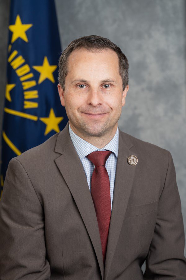 PollTracker2024's tweet photo. IN Cap Chronicle: Recount finds that Indiana State Senator Spencer Deery (R) is now trailing his pro-redistricting challenger Paula Copenhaver by 3 votes. https://t.co/42xftNzFsw