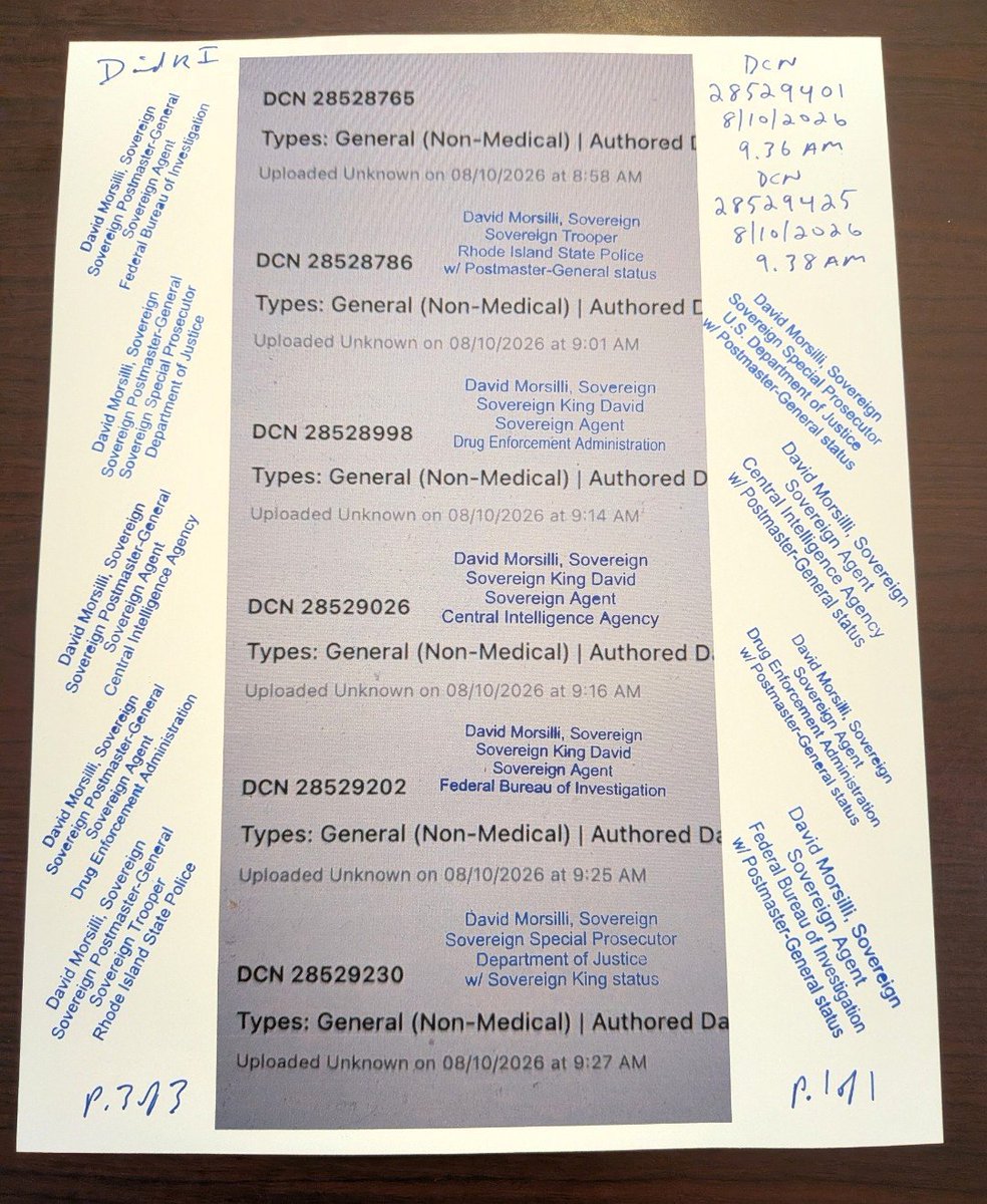 davidmorsilli's tweet photo. @USArmy @SecWar @GovDanMcKee @RIJudiciary @RISenate @RIHouseofReps @RITreasury @RISecState @AGNeronha @USAO_RI @warwickripd @ProvidenceRIPD @FBI @DEAHQ @RIStatePolice @USMarshalsHQ @SecretService @CIA @ripolicechiefs @MFA_MKD @NatlGovsAssoc @USArmy @SecWar @GovDanMcKee @RIJudiciary @RISenate @RIHouseofReps @RITreasury @RISecState @AGNeronha @USAO_RI @warwickripd @ProvidenceRIPD @FBI @DEAHQ @RIStatePolice @USMarshalsHQ @SecretService @CIA @ripolicechiefs @MFA_MKD @NatlGovsAssoc
Today's Memo 10 Aug 2026
DCN1-3/3 https://t.co/eHltVVPF3O