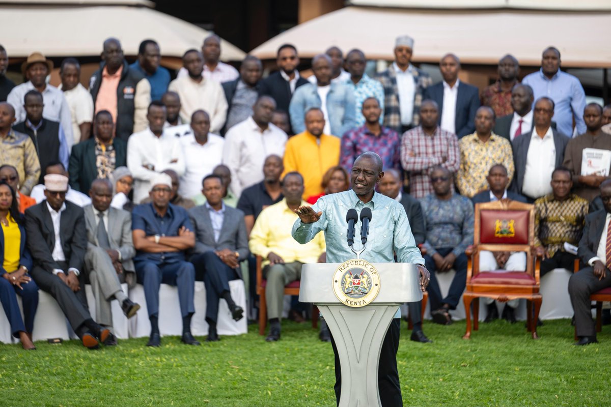 WilliamsRuto's tweet photo. Kenya Kwanza/United Democratic Alliance and the Orange Democratic Movement have constituted two committees, one to develop a joint manifesto and the other a coalition agreement framework ahead of the August 2027 General Election.

We agreed to establish a joint team comprising five members from each party to develop the joint manifesto. We also resolved to appoint a similar number of people to craft the coalition agreement framework.

This formalises the political partnership we have built and gives it a clear mandate: To consolidate the progress we have made, carry the reforms underway to completion and present a common programme to the people of Kenya for the next phase of our national transformation.

This marks the beginning of our journey towards August 2027. We begin not with slogans or promises detached from experience, but by accounting for the mandate the people entrusted to us, acknowledging what remains unfinished and preparing the programme we shall place before you for Kenya’s future.

With my elder brother and ODM Party Leader Oburu Oginga, presided over the Broad-Based Parliamentary Group and Governors Retreat in Naivasha, Nakuru County. Present were 312 MPs, 48 senators, 24 governors and 24 deputy governors.