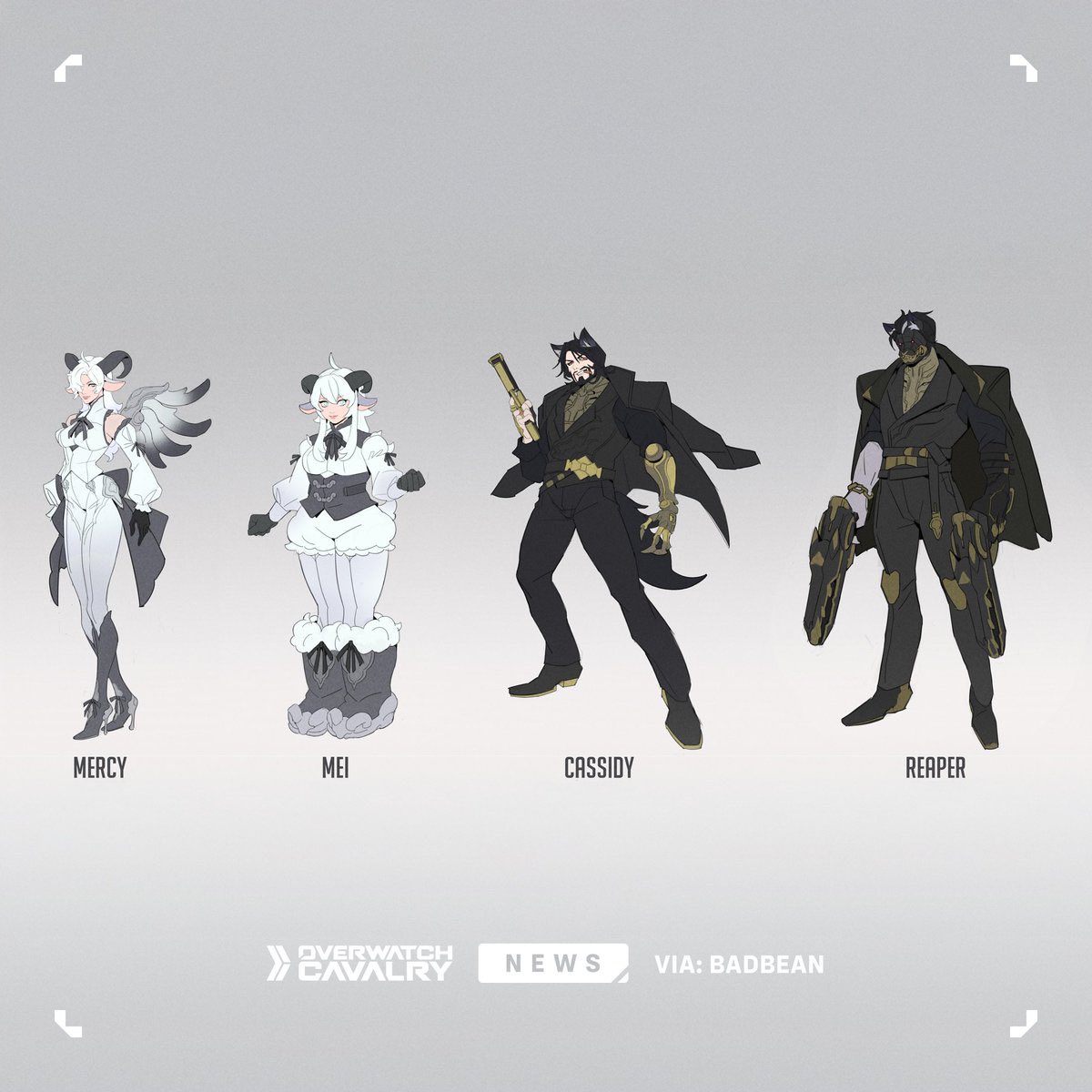 needyynasa's tweet photo. blizzard took the most anticipated mercy skin of mine and gave it to juno and now mercy gets this chopped one with an ugly bob instead okay!!!! 👍 https://t.co/dQh6nzhfM8
