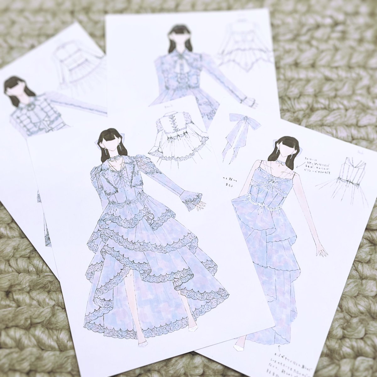 kimikatrock's tweet photo. 8/9に行われた乃木坂46 吉田綾乃クリスティーさんの卒業セレモニーのドレスを製作させていただきました。
ご本人からいただいた沢山のご希望を詰め込みながら、吉田さんらしい可愛らしさと大人っぽさが共存するドレスを目指しました。
大切な1着に携わらせていただき、ありがとうございました✨ https://t.co/5U201Nz2tB