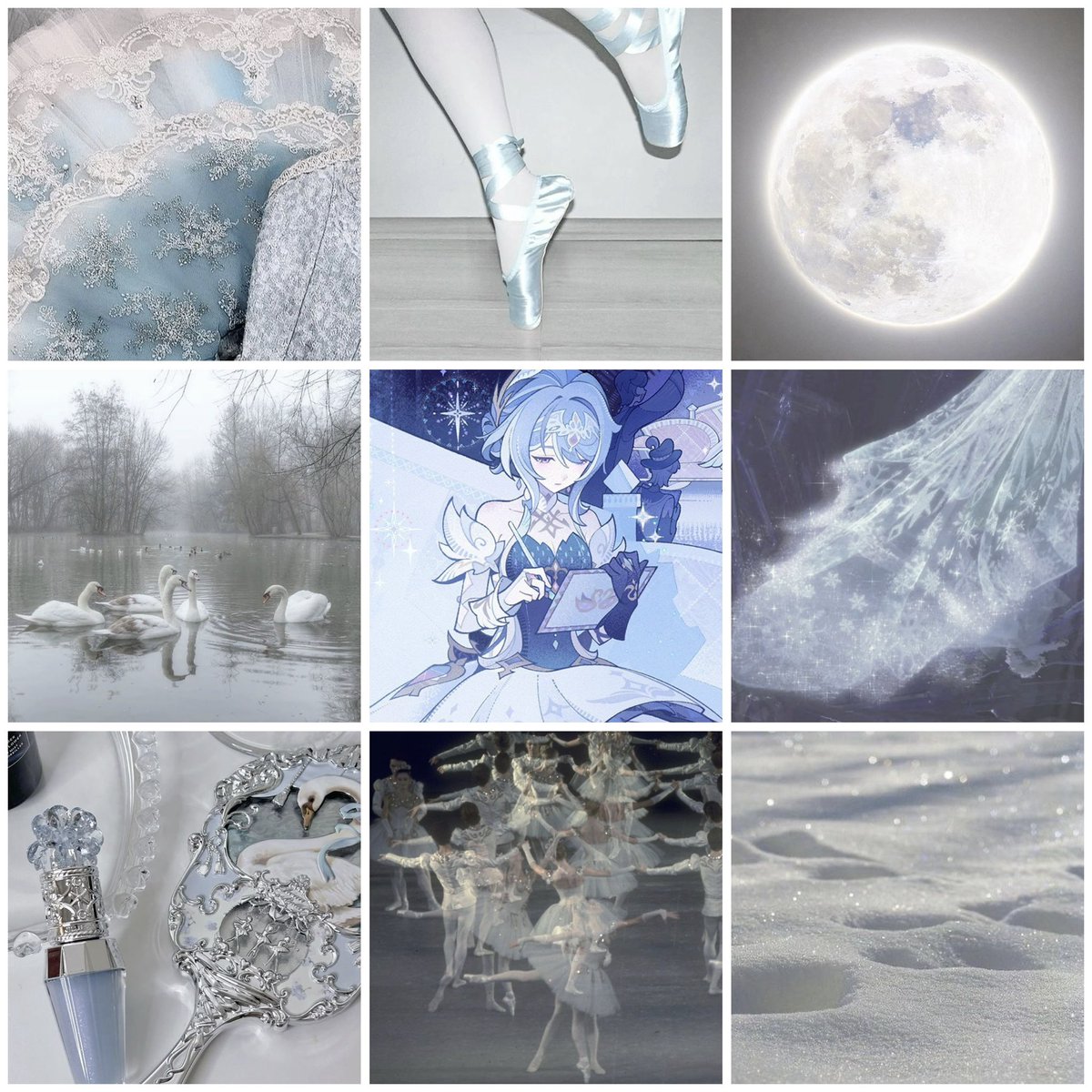 swaandette's tweet photo. 𖦁ׅ ࣪ ׂ odette moodboard < 3⌇ 🦢❄️ https://t.co/D4bTOWKiPa