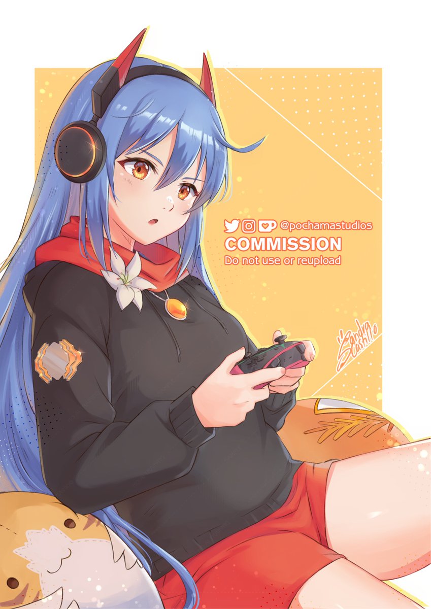 pochamastudios's tweet photo. Poppi, what are you playing? 🎮
Commission for @GW_Comms 
Thank YOU so much! ❤️
#XenobladeChronicles #ゼノブレイド2 #xenoblade2 https://t.co/v4pJMX6WCq