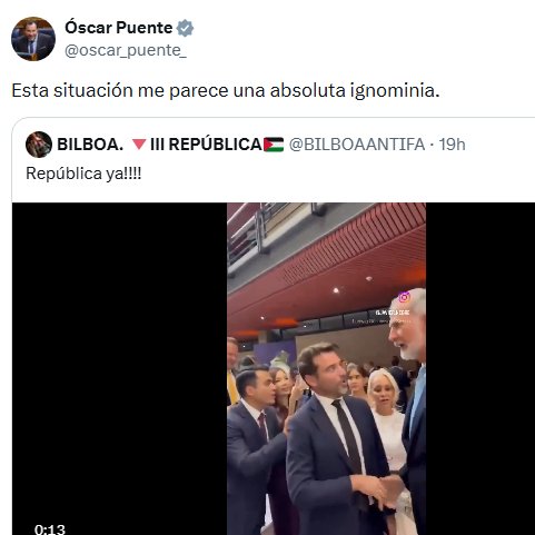 JulianMaciasT's tweet photo. Negre responde a Óscar Puente que es el director de los medios más virales de Hispanoamérica.
En la actualidad Negre solo tiene un programa semanal de una hora en el Canal Right News Show, el último solo tuvo 127 visitas y la media de sus vídeos es de menos de 40 visitas. https://t.co/qmvvInlXkK