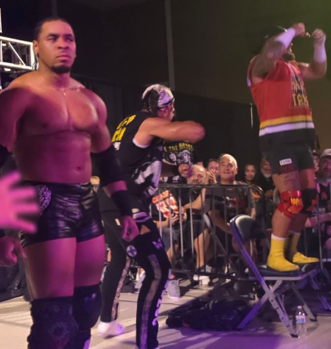 CarlosStoneking's tweet photo. @Lucien_wwe is an anomaly you think you know but he will just surprise you every time. #NXTMelbourne #WWE #WWENXT #OTM https://t.co/ZDiaiptnFo