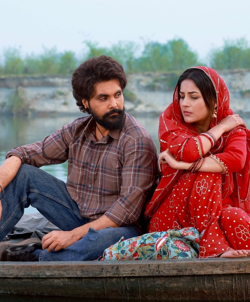 sidnazbest's tweet photo. itskrajofficial new instagram post #ShehnaazGill @ishehnaaz_gill &amp; #JaiRandhawa as #Nasima &amp; #Nimma 😍🔥❤️🧿
#Ishqnama movie now in cinemas #WeLoveYouShehnaaz 
#SidNaaz 🌈 keep Shining ✨️💖 #EvilEyesOffShehnaaz 🧿 https://t.co/KC81g8mu68