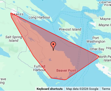 bchydro's tweet photo. Crews are on the way to an outage impacting 953 customers on #SaltSpring and Pender Island They will share updates here: https://t.co/Xu4kU1UCvl https://t.co/q4fDYt5Kzm
