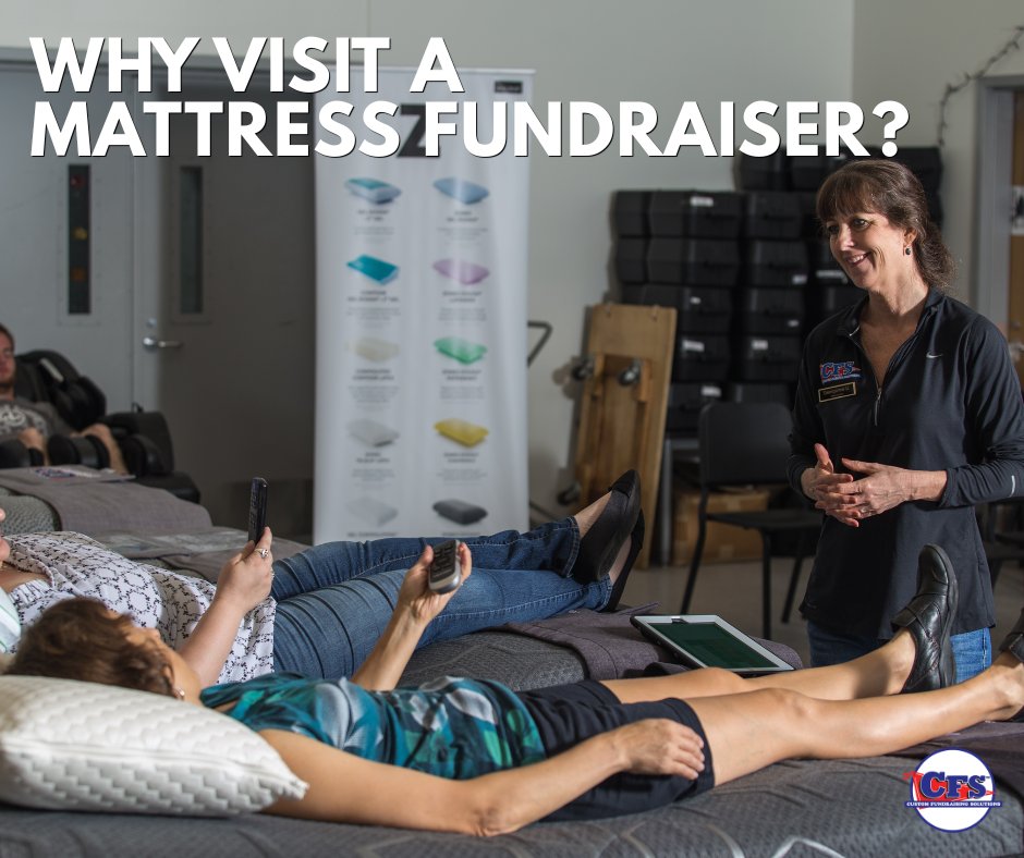 CFScorporate's tweet photo. ✅ Personalized mattress fitting
✅ Friendly, no-pressure sleep experts
✅ Name-brand mattresses at competitive prices
✅ A portion of every purchase directly supports our school or organization
See you there!💙🛏️🎓 https://t.co/XCNhmVXhiE