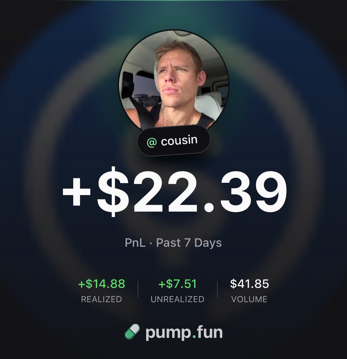 cousincrypt0's tweet photo. I will now be selling on your head from the @Pumpfun mobile app. You can get sold on for zero fees and on any chain! See you there! 

Follow @cousin only on pump! https://t.co/BMiz0ufKNY