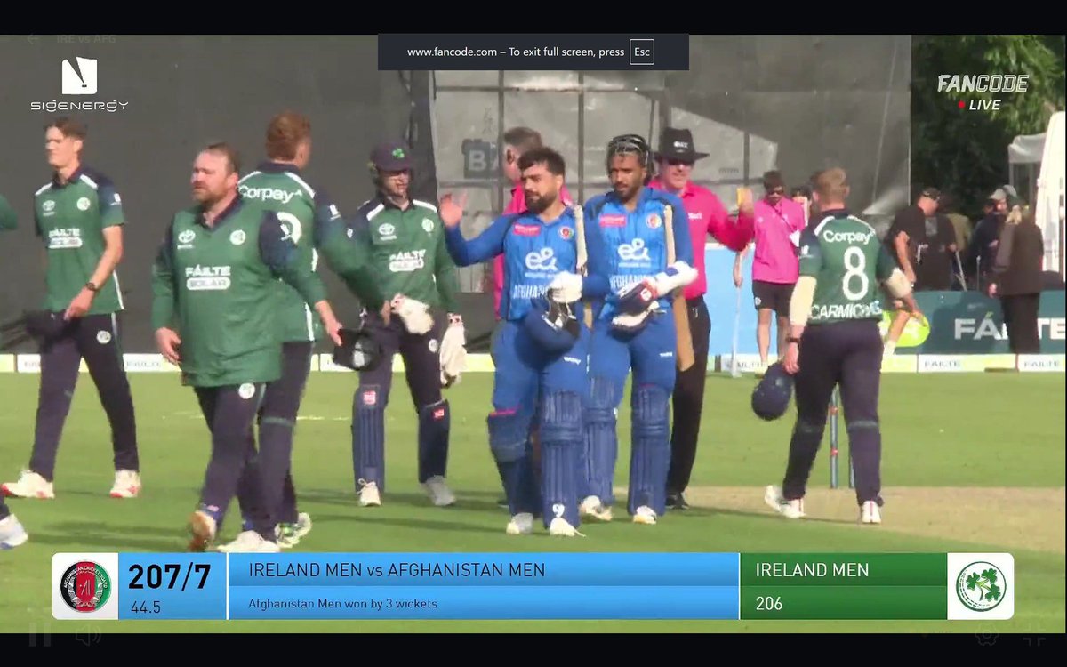 LakshVerse's tweet photo. 🚨 AFGHANISTAN HAVE QUALIFIED FOR THE CRICKET WORLD CUP 2027! 🇦🇫🔥

Rashid Khan and his men have done it! 🫡

A historic moment for Afghan cricket — the World Cup awaits! 🏆❤️ https://t.co/D6ZWJ7J8RJ
