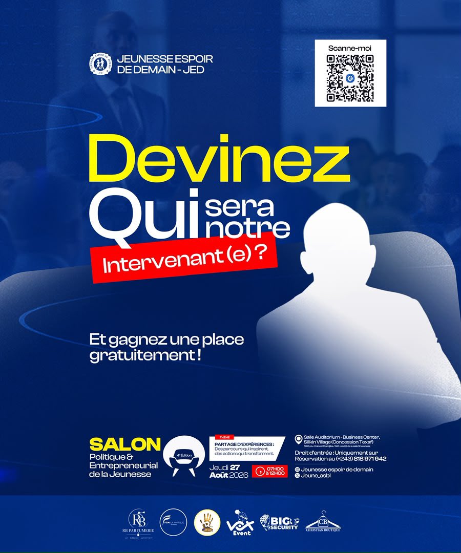 jeune_asbl's tweet photo. 🚨 DEVINEZ QUI SERA NOTRE PROCHAIN INTERVENANT ? 👀

Un parcours exceptionnel, une expérience inspirante… 🤫
Le suspense est lancé !

🎤 Qui sera notre prochain intervenant au 4ᵉ Salon Politique &amp; Entrepreneurial de la Jeunesse ?

👇 Faites vos pronostics en commentaire ! https://t.co/o9R0hK8iW8