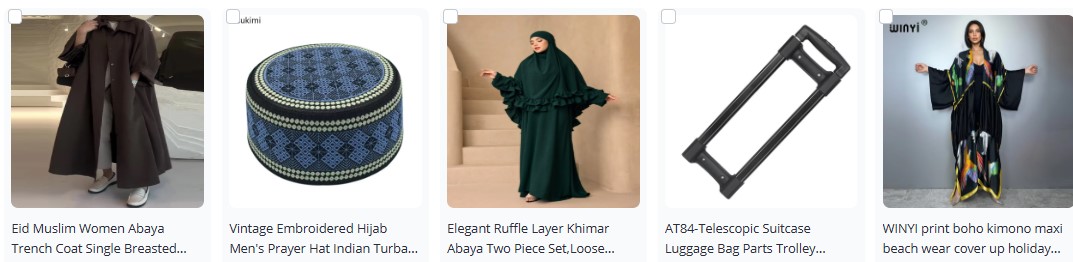 GlobalDealsNow's tweet photo. ✨Find Your Perfect Outfit in One Place!

Just click the link 🔗 and search “Burqa” or “Clothing” to discover a wide range of stylish outfits! 🧕💖
Shop your favorite look today! 🛍️✨
Get link: https://t.co/9dmoOoMCVS

#WomenFashion #ModestWear #AbayaFashion #OnlineShopping https://t.co/xizeLsLd15