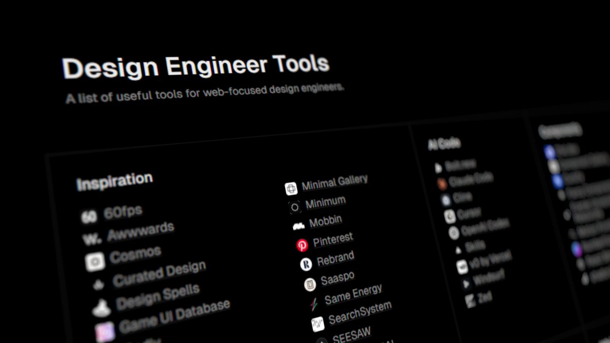 jmswrnr's tweet photo. My list of useful design engineer tools seems to be quite popular at the moment 😅 what am I missing? https://t.co/4j3kB1wSoY