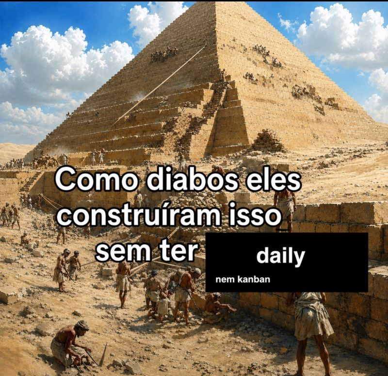 dionisiodev's tweet photo. Será que não tinham mesmo?

Cada squad responsável por um bloco, o QA aprovando, e enviando para a esteira até o deploy. https://t.co/2VutoJHqQh