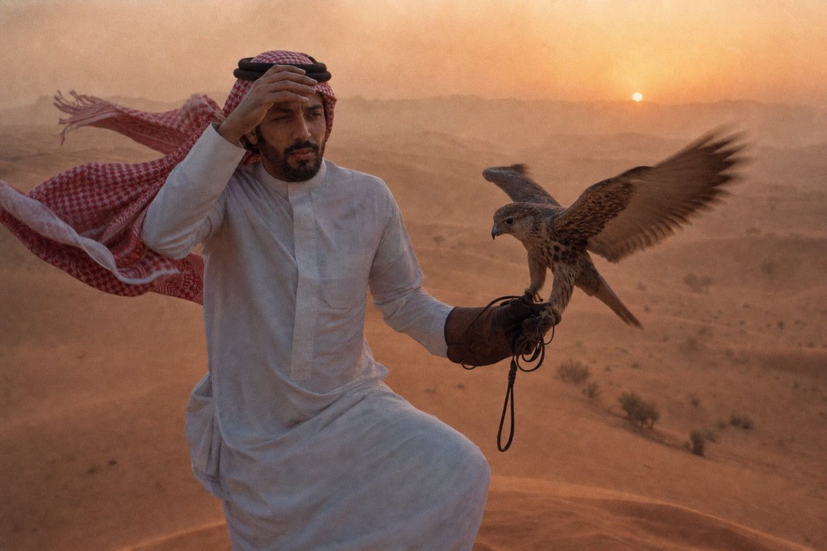 x_difo's tweet photo. أصعب شي بتوليد الصور، إن نفس الشخصية تطلع نفسها بكل صورة.

الحل اللي وصلت له إني كتبت وصف الشخصية مرة وحدة بالتفصيل الممل، وبعدها ولدت له شيت مرجعي، جسم كامل من قدام وورا وقفل وجه قريب. كل مشهد جديد أرفق الشيت وأقول نفس الشخص اللي بالشيت.

الوصف وحده يثبت لك اللبس والعمر، بس الوجه ما يثبت إلا بمرجع. الصور الأربع نفس الشخص بأربع أماكن، والوجه ولا مرة تغير.

الشيت والبرومبت بالرد.