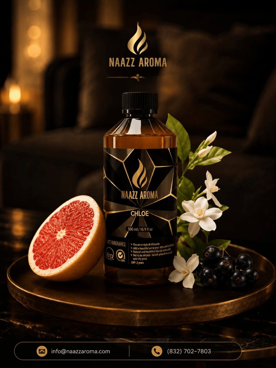 NaazzAroma's tweet photo. Experience luxury in every drop with Naazz Aroma fragrance oils.

#NaazzAroma #LuxuryFragrance #PremiumAromaOils #AromaEssentials https://t.co/36suMz8gm8