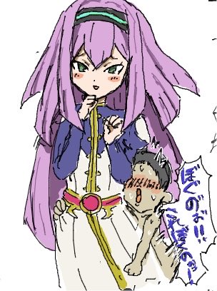 mmkbtn's tweet photo. 絵チャ（4枚目女体化） https://t.co/fekKZPGivF