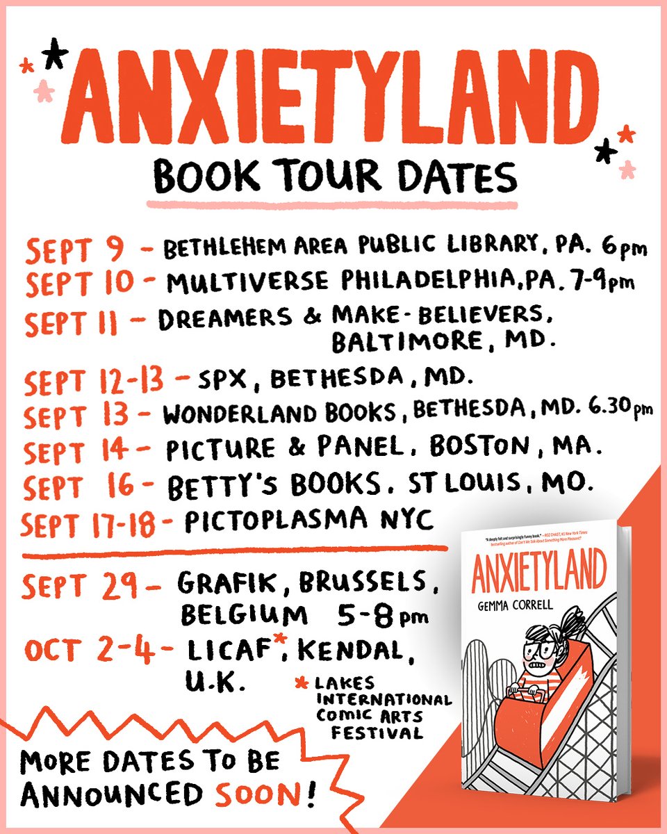 gemmacorrell's tweet photo. More tour dates! 
Hello Pennsylvania, Maryland, Boston, St Louis, NYC, Belgium and The Lake District! https://t.co/8kXZgaw9xl