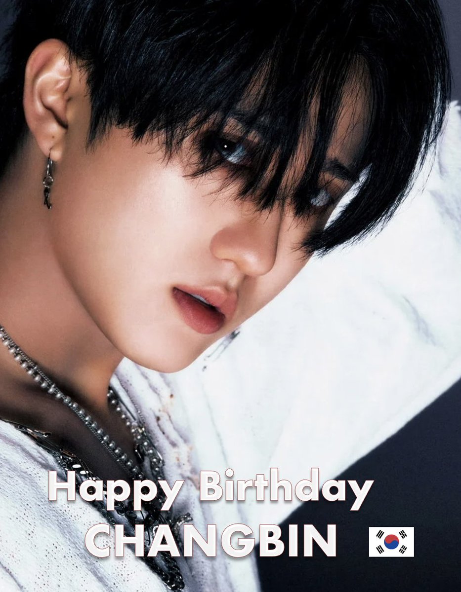 WORLDMUSICAWARD's tweet photo. Happy 27th Birthday to the very handsome and ultra-talented award-winning Rapper, Singer, Songwriter, Dancer, Record Producer, TV Star, Model and Fashion and K-Pop Global Icon, the One & Only #Changbin, who rings in his 27th, trending in the Top 3 of X Worldwide with #OurUltraGeniusChangbin! 👏🎂🎉🌟💥🔝3⃣✖️🌎🐐👑❤️‍🔥
Changbin became famous as the Rapper, Vocalist and Producer of the chart-topping, history-making, top-selling-Pop Group #StrayKids!  He's a powerhouse rapper, a gifted songwriter, and a dedicated producer whose explosive energy lights up every stage. As a core member of the self-producing unit 3RACHA, he pours his creativity into crafting the group’s signature sound, delivering hard-hitting verses with crystal-clear diction and an unmatched intensity that makes crowds roar. Changbin is especially famous for his rapid-fire rap. His ability to switch between gritty rap and soft melodic vocals has earned praise among critics, as seen in“Streetlight” and his King of Masked Singer appearance. He was already penning raps at just 16, and released nearly 40 tracks across three pre-debut mixtapes on SoundCloud under the name SPEARB. Although he has been instrumental in producing Stray Kids’ signature sound, he's also a very talented solo artist in his own right. In 2020, Changbin released the self-composed track "Streetlight" featuring BangChan as part of Stray Kids’ SKZ-PLAYER series which showcases his introspective lyricism and vocal versatility. That same year he released "Cypher", a self-composed solo track under the SKZ-RECORD series, highlighting his rapid-fire rap and intense delivery. Changbin released his self-penned and self-produced solo track "DOODLE" in 2022 for Stray Kids’ compilation album SKZ-REPLAY, demonstrating his ability to craft melodic and personal tracks, followed by "Fly High" in 2023 which he also composed for a Samsung Galaxy Z Flip 5 campaign, revealing his ability to produce music for commercial projects. "8th Grader (Respect Your Dreams)", a remake song in collaboration with Kim Chang-wan for a Samsung Galaxy S24 campaign came out in 2024, further highlighting his versatility in blending rap and vocals. That same year, he released the self-written & produced solo track "ULTRA" for Stray Kids’ album HOP, reinforcing his creative range and lyrical depth! Changbin's collabs include his Rap feature on Yoon Jisung’s “You… Like the Wind” in 2019, his song "Mirror Mirror" with Thai artists F.HERO and MILLI, which earned him 2 awards for his contribution and his feature on ITZY’s “VAY” (2024) from their mini-album GOLD, where he also handled writing and composition. In 2025 Changbin featured on the unit track “Burnin’ Tires” with I.N and on Jun. K’s “R&B Me”, and on August 1 this year, he officially released the fan fave solo track “My Name” as part of the SKZ-Replay 2026 Pt.1 compilation, previously performed live in 2023.

Changbin has 203 songs registered with the Korea Music Copyright Association (KOMCA), making him the 2nd most-credited 4th-generation K-pop idol after Bangchan and the 6th overall among idols. His most brilliant contributions include Stray Kids' “Hellevator,” "Chk Chk Boom", “God’s Menu,” “Back Door,” and “MANIAC”!

Changbin has won numerous Awards with Stray Kids! His standout individual awards include Best Collaboration for his feature on “Mirror Mirror” with F.HERO and Milli at Thailand’s Toty Music Awards in 2021 and The Guitar Mag Award in 2022, while as part of 3RACHA he shared the Best Creator Award at the 2023 Asia Artist Awards and the Best Producer Award at the 2025 Asia Artist Awards!

Changbin is also a famous TV personality, having appeared as a contestant on 'Show Me The Money' (2016 & 2020) & 'King of Masked Singer' (2020). He has also served as a special MC on 'Weekly Idol' (2022, Ep. 575) showcasing his charisma and humor and on 'Show! Music Core' (2023, Ep. 814) further proving his versatility in hosting. 

Changbin's magnetic charisma and unique look has attracted numerous endorsements from different brands. He has appeared in various Samsung Campaigns!  In 2023 he participated in the Galaxy S23 campaign “We Are S@#” and the Galaxy Z Flip 5, releasing the single “Fly High”. He also collaborated on “8th Grader (Respect Your Dreams)” with Kim Chang-wan as part of the Galaxy S24 in 2024! He is known as the “meme king” for his “Jutdae” (man of principles) and “Uri eomma eomma god” memes, which have been referenced by fans and other idols, especially in his Samsung commercials. He was a star' guest at the Coupang Play Event (2023), participating in the Team K-League vs. Atletico de Madrid kick-off event. His biggest endorsement to date came in February 2026, when he was named Autry’s first-ever Global Brand Ambassador, fronting the brand’s Spring/Summer 2026 and subsequent “Love” collection campaigns.

Changbin is also a top model, and caused a sensation at the Ferragamo Event in 2023 and also when he attended the Pre-Fall Collection Seongsu Pop-up Store Event, showcasing his growing influence in fashion. In May 2024, he made his Met Gala debut with Stray Kids as the guest of Tommy Hilfiger! In June 2024 he featured in  the cover star of W Korea in group and individual shots rocking Dolce & Gabbana. In the fall of 2024, he appeared on the cover of Rolling Stone UK in group + solo portraits, styled in Dolce & Gabbana, with an individual interview highlighting him as “The Charmer.” In February 2025,  he shared the cover of Dazed Korea with Han in a special Balenciaga collaboration (“ACTION & NEW ERA”), with multiple solo editorial shots. As Autry’s first-ever Global Brand Ambassador, he has fronted multiple campaigns including the Spring/Summer 2026 collection and the “Love” collection, with high-profile photoshoots (e.g., Venice villa). These magazine covers and brand campaigns solidify his status as a rising fashion figure beyond just group activities!

Changbin is also a philanthropist and in February, 2023, he donated ₩100 million (US$76,600) through the international relief organization 'The Promise' to aid the relief efforts following the earthquake in Turkey and Syria. On March 30, 2025, he was named a member of the Hope Bridge Honors Club after donating 100 million KRW to support disaster victims, reflecting his empathy and commitment to social causes. On his 26th birthday, he personally donated 100 million won to the Samsung Medical Center to cover surgery, treatment, and psychological support for underprivileged pediatric and adolescent patients. 

Changbin is one of K-pop’s most multifaceted and amazing talents, proving that hard work, heart, and relentless drive can turn a passionate dreamer into a true force of nature.

ALL ORBITS LEAD BACK TO CHANGBIN 
#창빈아_오늘도_따룽해 
#OurUltraGeniusChangbin 
#HappyChangbinDay
@Stray_Kids