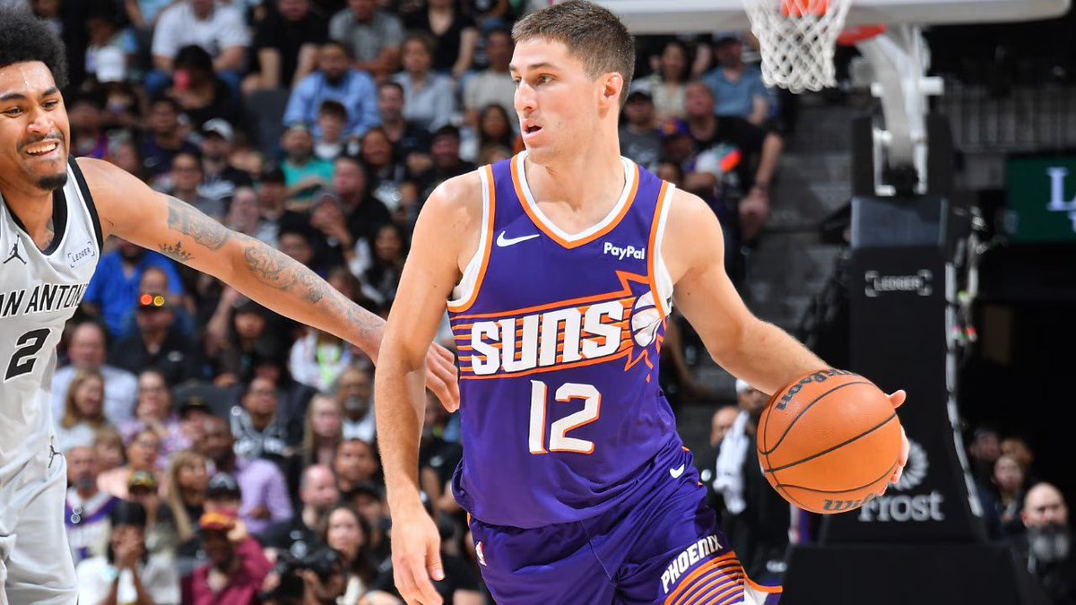 The_BBall_Index's tweet photo. The top 5 guards Talent Salary Over Expected

1. Collin Gillespie
2. Dyson Daniels
3. Stephon Castle
4. Brandin Podziemski
5. Amen Thompson

These players out performed their actual salary the most last year based on our Talent Grades + playing time https://t.co/Adh0EubCTb