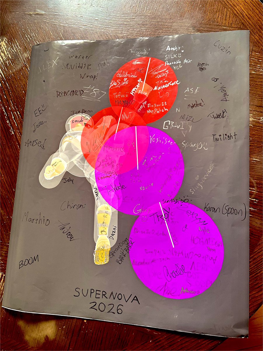 crodsnare's tweet photo. Thanks to all who signed my poster this past weekend 😃 

The reactions were hilarious

Funniest part was hearing people say “I’m gonna sign on the part that scooped me in our game last week” 

#supernova2026 #heneedsit #upsmash https://t.co/yBcMZbVtSI