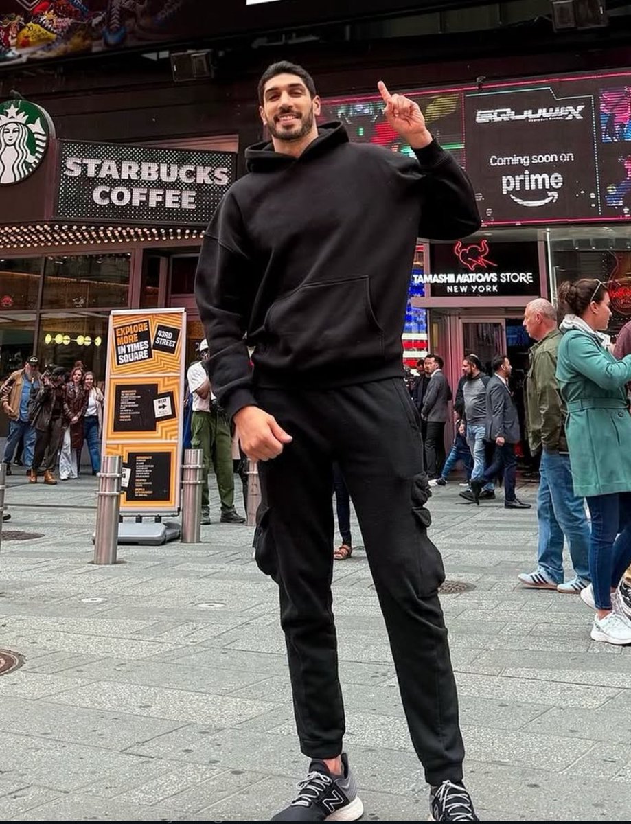 robbystarbuck's tweet photo. Big news: Enes Kanter has officially sent the WNBA her formal letter declaring for the @WNBA draft. Congrats to Miss Kanter, the strongest, bravest young woman I know! 🏀⛹️‍♀️@EnesFreedom https://t.co/WO2dEToUXk