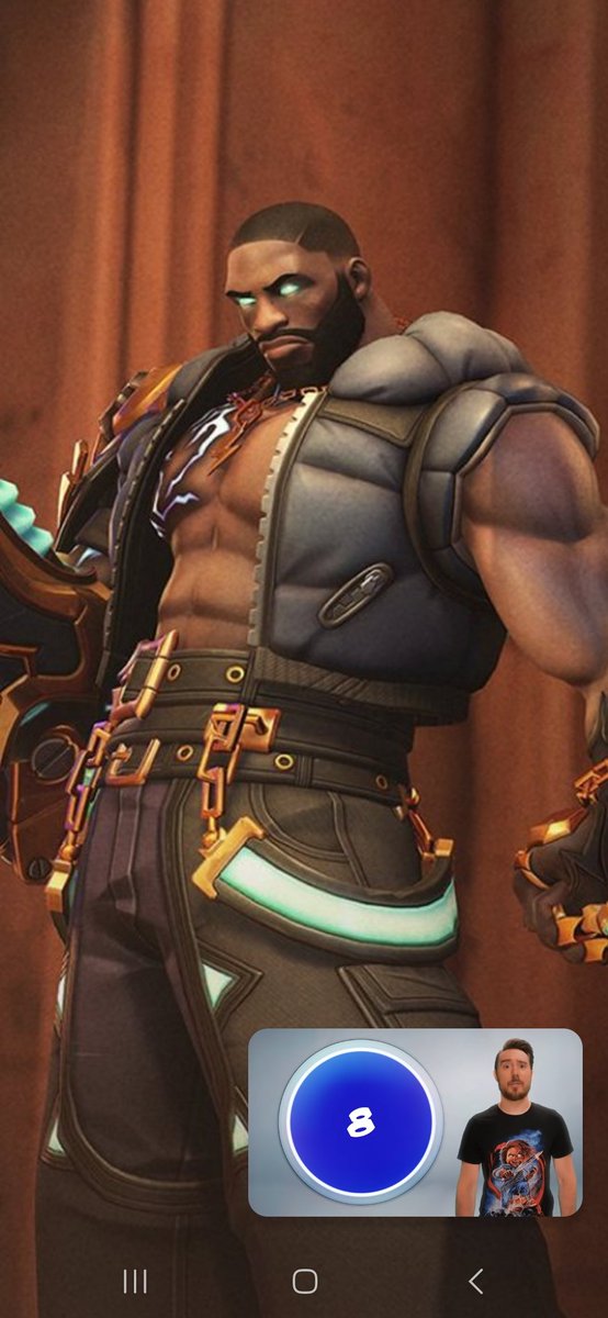 Jessys_stuff's tweet photo. Doomfist if he was from atlanta https://t.co/UdrpJR8zIi