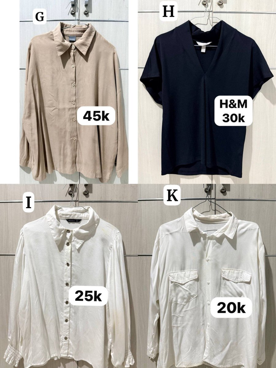 murucaroon's tweet photo. update terbaruu niii, yukk kemejanya masih banyakk under 50k ajaa😋 https://t.co/ZVB9dpQl8R