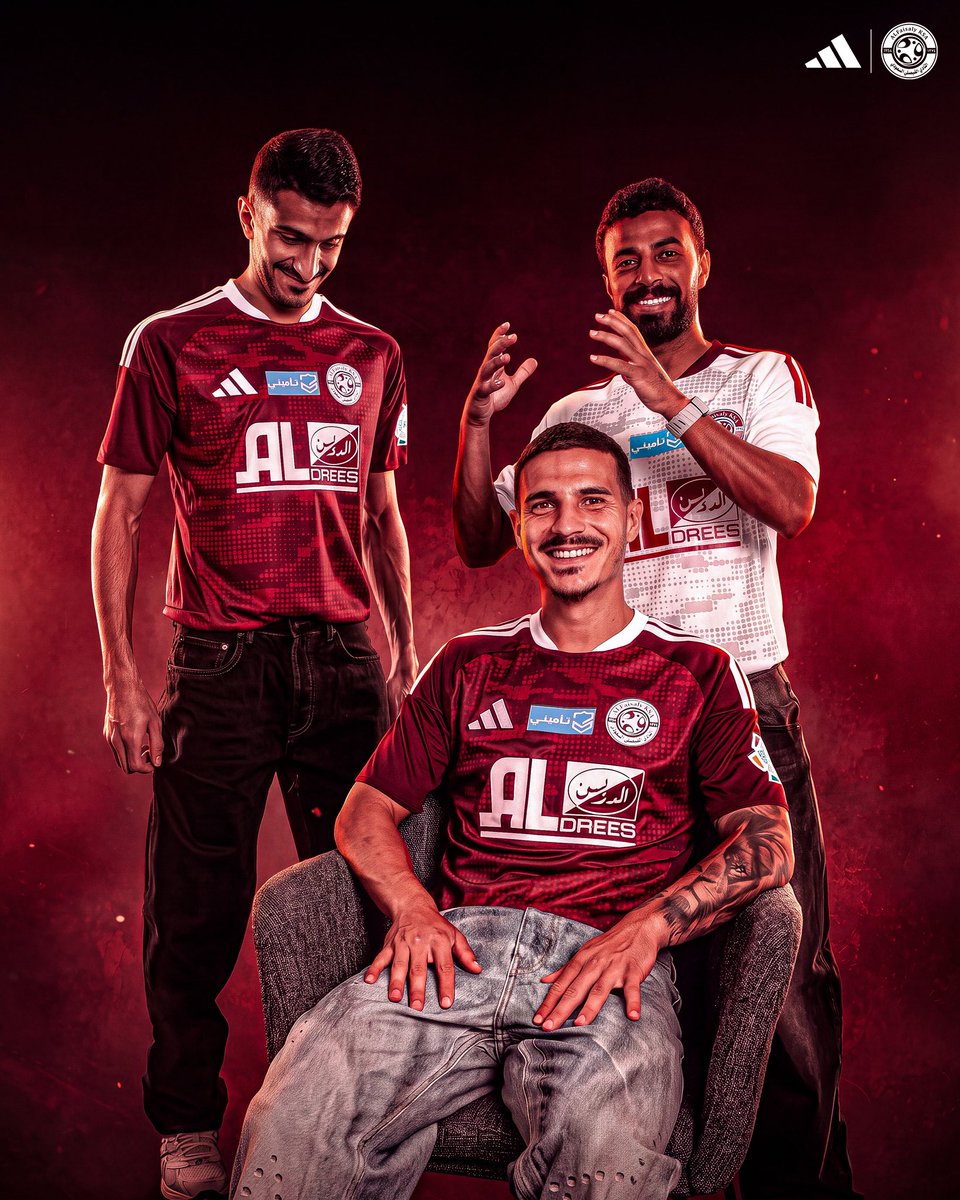 AlFaisaly's tweet photo. أناقة تحمل هويتنا ..
تفاصيل صُممت لترافقكم خارج الملعب ♥️✨
#عنابي_سدير | #New_kit https://t.co/v7Y9kVk3As