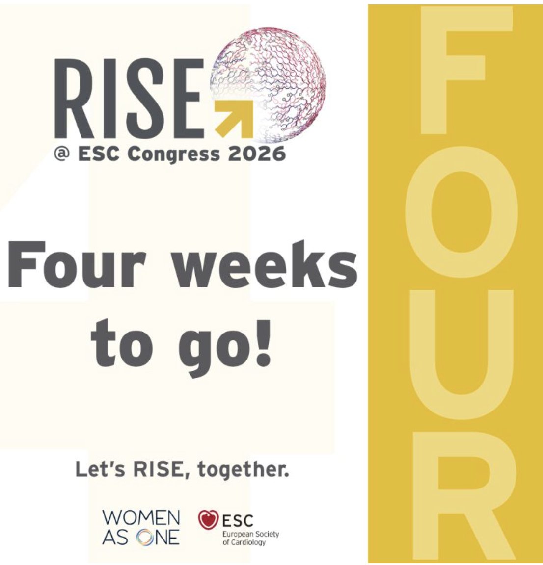 PoornimaMohan10's tweet photo. 3 weeks till RISE - looking forward to a dedicated day of for designed to support leadership, connection, and long-term career growth. #HeforShe #SheforShe #LetsRISE26 #ESCCongress Learn more & register: https://t.co/EgWth5VbMN https://t.co/RSmsIVx2q0