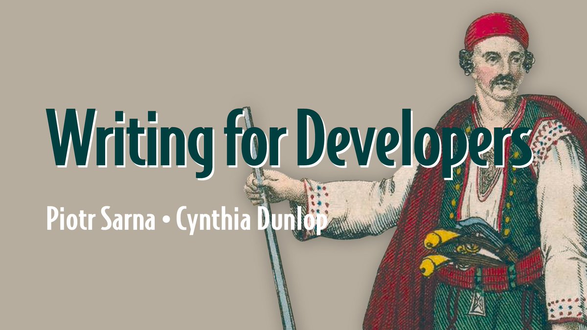 ManningBooks's tweet photo. One way to fall behind in data science has nothing to do with models or tools. It's struggling to explain your work.

In Writing for Developers, @c_a_dunlop and @sarna_dev share practical techniques for communicating technical ideas with clarity.

Hear Cynthia on Value Driven Data Science: https://t.co/nCck32HdAm

Book: https://t.co/zGHNmIgOQm