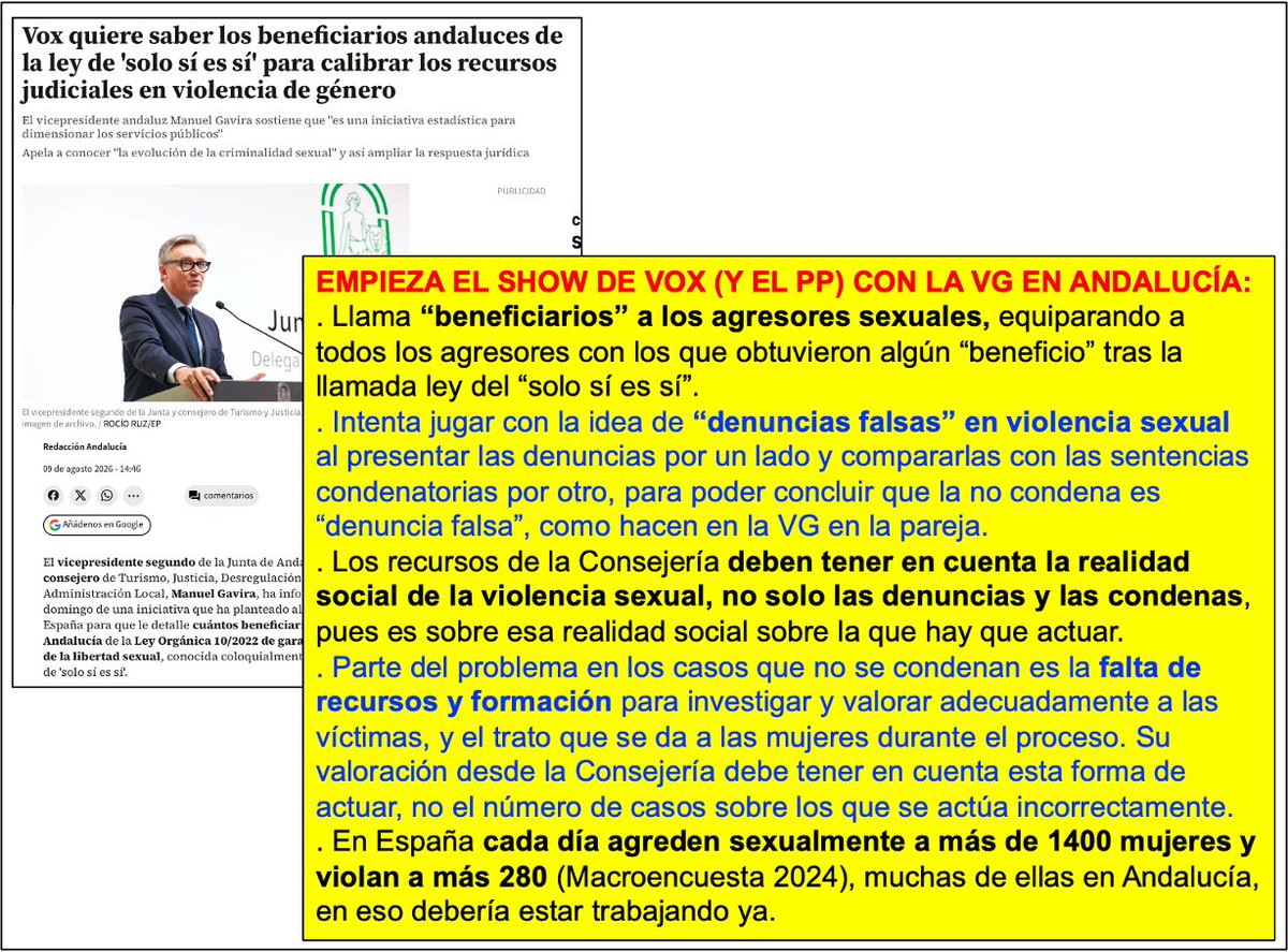 Miguel__Lorente's tweet photo. Empieza el show de Vox (y el PP) con la VG en Andalucía: https://t.co/SOPvxD5eq9