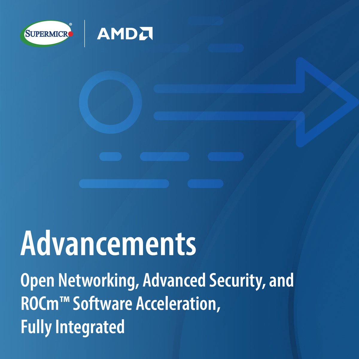 Supermicro's tweet photo. Scale AI in a Single Rack.
Supermicro AMD Helios delivers an open AI platform powered by AMD Instinct™ MI455X accelerators.