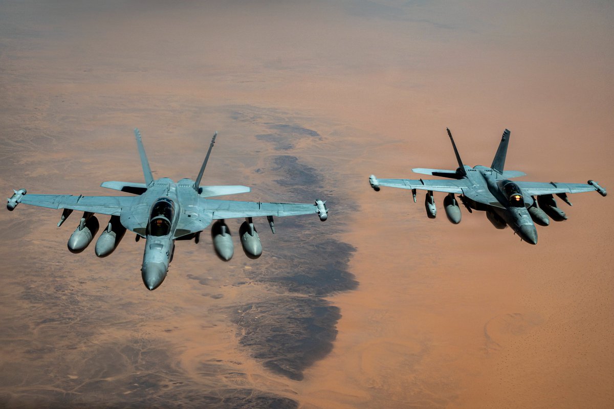 AUX_OSINT's tweet photo. Very late update to #Coronet East 072. The 6x "VAQ-138" EA-18G arrived at Lajes (LPLA) on June 26th before moving on towards the Middle East with the help of 6x KC-46A on June 29th. #CW072
#AF4F4D - 19-46109 - GOLD42
#AE63D3 - 22-46103 - GOLD43
#AE63BE - 20-46082 - GOLD44
#AE63CE - 21-46098 - GOLD52
#AF3BCA - 19-46107 - GOLD53
#AF4EE7 - 22-46101 - GOLD54
Photo: Senior Airman Adriana Jordan Alcaniz (Aug 3, 2026)
Thank you to @GuyPlopsky for alerting me to the new pictures uploaded to DVIDS.