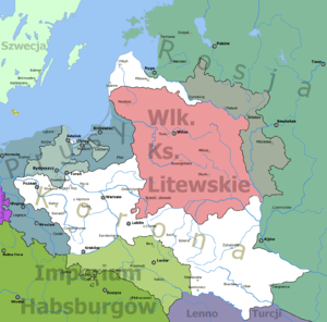 JkmMikke's tweet photo. Katarzyna II zaproponowała 1768 Polsce wspólną wojnę przeciwko Turkom. Na bardzo korzystnych warunkach - finansując ją i oddając dowództwo nad wspólnym wojskiem Polakowi. Król odmówił - bo masy szlacheckie chciały sojuszu z pohańcami przeciwko chrześcijańskiej Rosji!! 
I Konfederacja Barska ten sojusz zawarła!! 
Jak łatwo się domyślić śp.Katarzynie Wielkiej to się nie spodobało - i było jednym z powodów, dla których śp.Fryderyk II Wielki zdołał przekonać Ją do rozbioru Polski. Co nie przeszkadza naszym historiografom twierdzić, że Polska nie była niepodległa, była protektoratem Rosji, a śp.Stanisław August był marionetką. 
Tu mapa I rozbioru. Proszę sprawdzić, CO i KTO zabrał. Gdańsk i Toruń zostały przy Polsce - ale, otoczone przez Prusy, zostały (celowo) zniszczone gospodarczo.
Rosja nie zabrała Polsce nic, nawet Kurlandii. Zabrała za to W.Ks.Litewskiemu pas niezbyt wartościowych ziem położonych koło Witebska i Smoleńska.