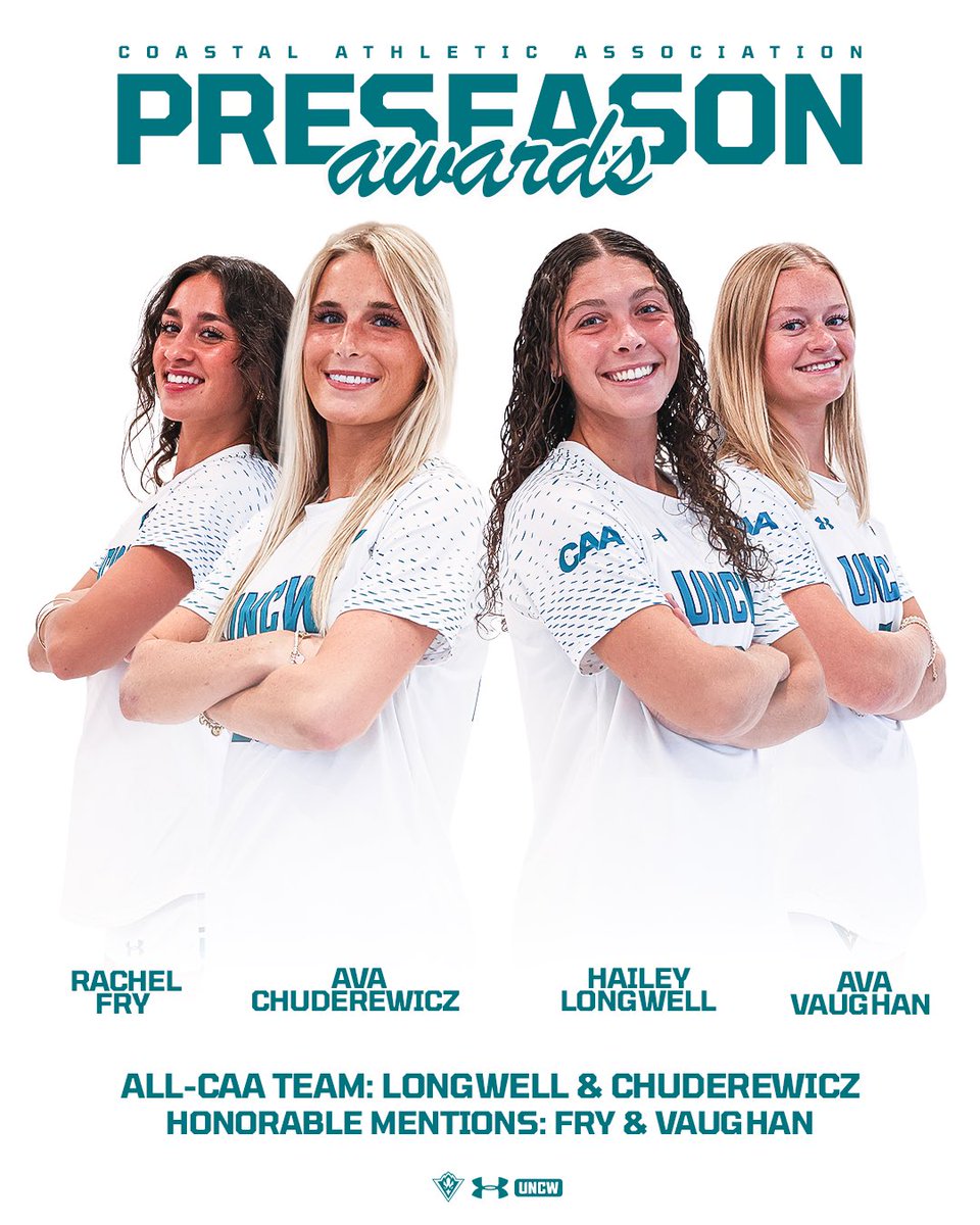 UNCWSoccer's tweet photo. preseason honors for the gals 🏆

#SeahawkSoccer https://t.co/JW03i14kVA