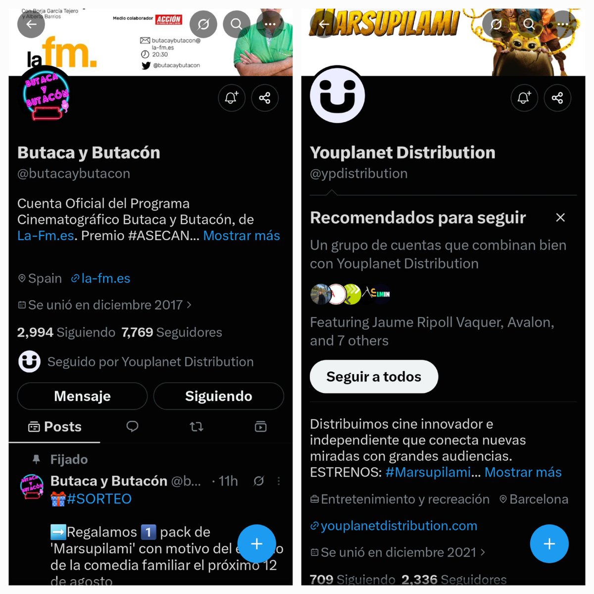 DanielL94959129's tweet photo. @butacaybutacon @ypdistribution @YouPlanetStudio @youplanetmedia @bernax16 @bymartinortiz @Guileak #Marsupilami yo los quiero para mi sobrino que es su más grande distracción 🙏🙏🙏🙏los sigo https://t.co/IyBHVWtB43