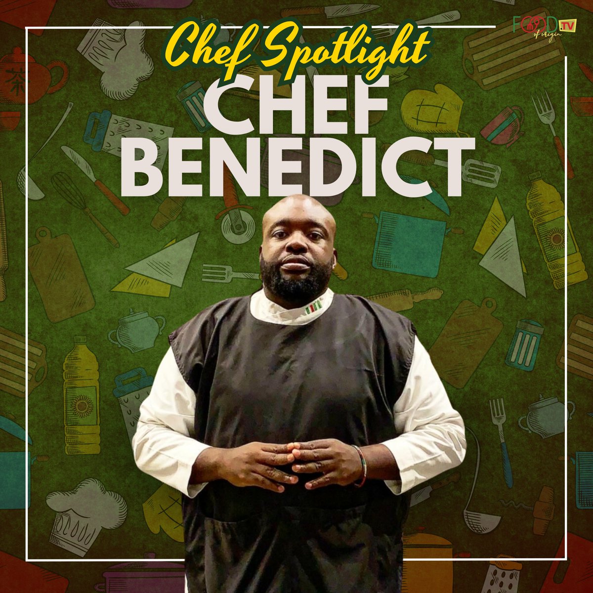 Foodoforiginn's tweet photo. This week, we're spotlighting Chef Benedict, a Nigerian chef whose work reflects the creativity, skill, and evolving spirit of Nigeria's food scene.🧑🏿🍳
Meet our Chef of the Week.
🎥 Full video drops this Friday. Stay tuned!
#foodculture #chefoftheweek #foodoforigin #chefstory https://t.co/Hot4s36w8O