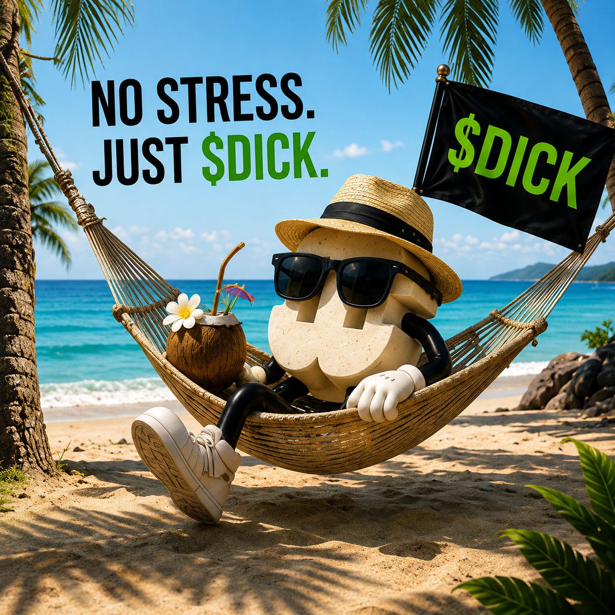 DickCoin_CTO's tweet photo. NO STRESS JUST solana:6pioT4Wv2WkJKaCXPH9B6JXXU4yEwm8whmwtZWDUpump https://t.co/wyIJ9253oX