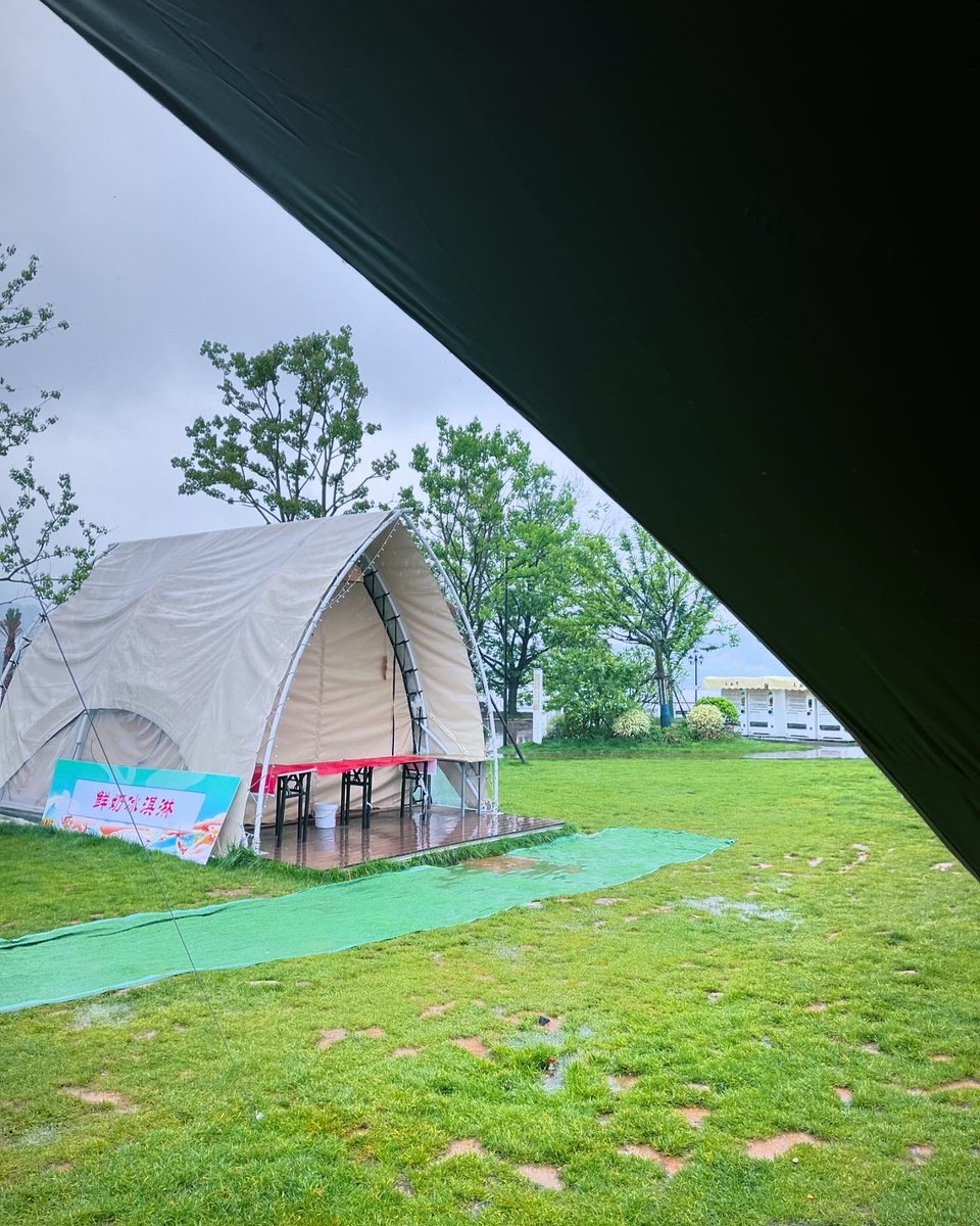 babic_jakov's tweet photo. Woke up to misty mountain views u0026 hot coffee by the tent—this quiet weekend camping hit different. No alarms, just fresh pine air and slow, perfect moments https://t.co/1OkHhnAfui