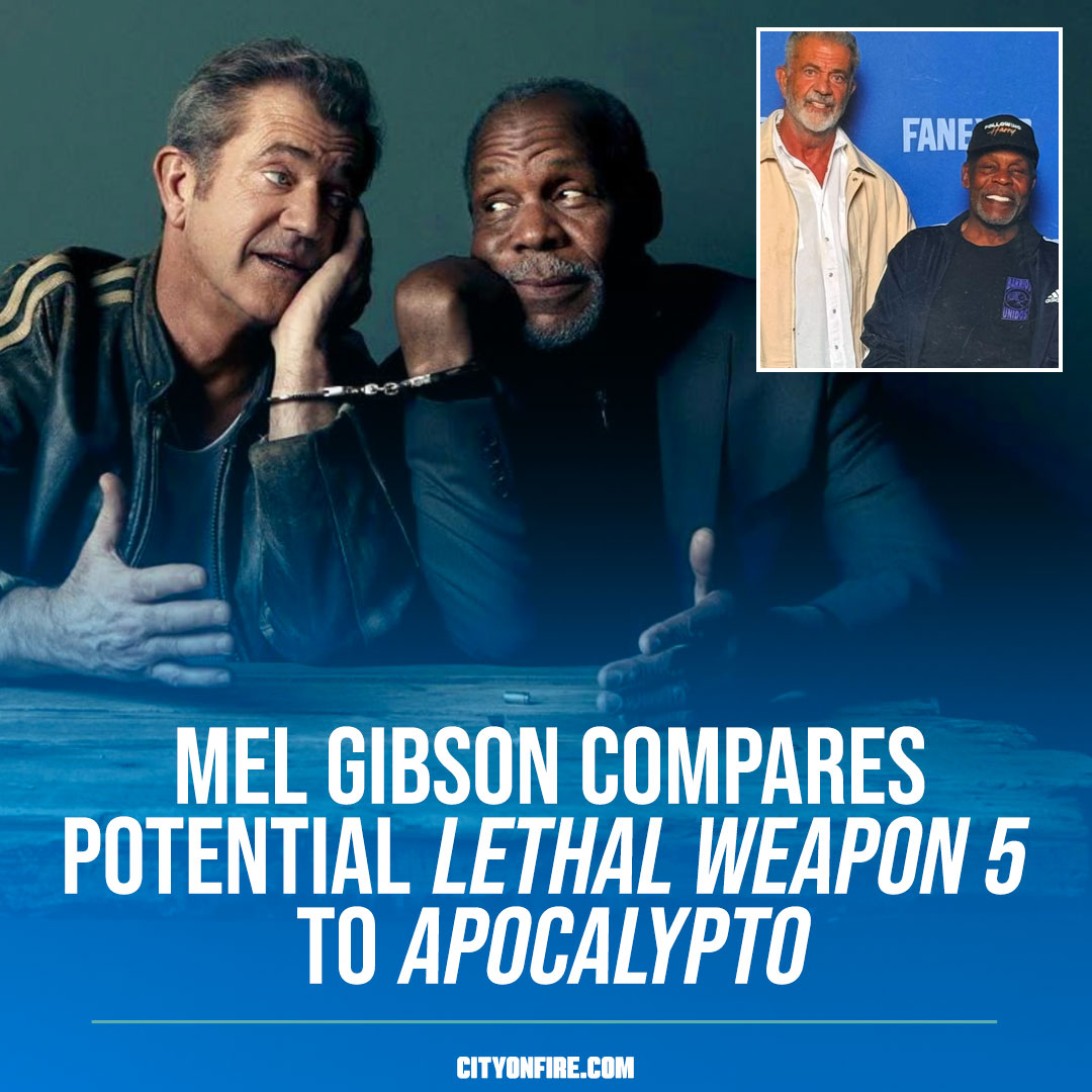 CityOnFireNews's tweet photo. The return of Martin Riggs and Roger Murtaugh? Mel Gibson compares potential ‘Lethal Weapon 5’ to ‘Apocalypto’
Read more: https://t.co/obV1u6BAir
#lethalweapon5 #DannyGlover #MelGibson #RichardDonner
Visit City on Fire (https://t.co/6R8bQ6lGK9) for Asian and martial arts film news, reviews and 4K Ultra HD and Blu-ray releases. #CityOnFire
Visit The Goodie Emporium (https://t.co/YcKzdiDqmY) if you're on the hunt for import 4K Ultra HD and Blu-ray movies. #goodieemporium