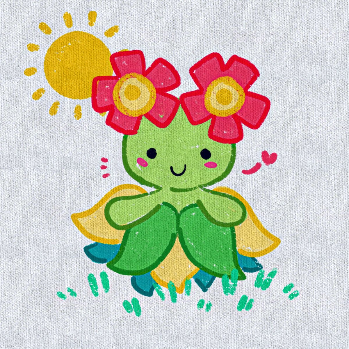 strawbunnycakes's tweet photo. Bellossom 🌺☀️🌱
🍃 #pokemon https://t.co/9g0ueTXrag