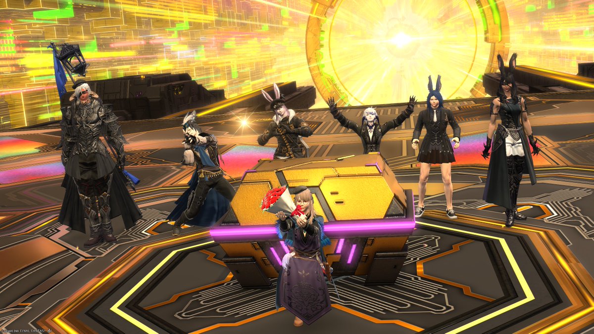 ff14_apoi's tweet photo. なんか最近SSを撮っていない気がしたのでﾍﾟﾀﾘ📷

黄金FATEの周回中に、FATE消失して暇だったから適当に開けた地図(1枚)でヤーンを出してしまった転身あぽいさん🍎
やっぱ無心のときにいいものﾃﾞﾙﾖﾈ.... https://t.co/qU2qxC4xe8