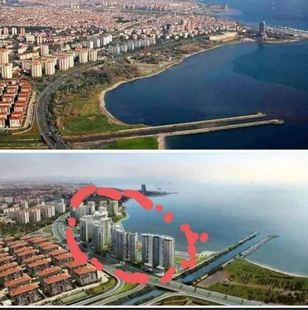 umuttgunerr's tweet photo. Bu güzelim sahile bunları kim nasıl diktirdi? https://t.co/14cs8Xp3EW