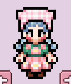 Shiny_Chariot__'s tweet photo. @kittenpatz My farmer's hair color wasn't on this picrew but its still really cute! https://t.co/4mjwofxfEl