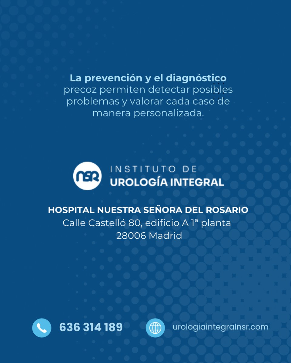 urologiansr's tweet photo. «Si no tengo síntomas, no necesito ir al urólogo»
❌ MITO: Si no siento molestias, no necesito acudir al urólogo
✅ REALIDAD: Algunas enfermedades urológicas pueden evolucionar sin producir síntomas.
La prevención y el diagnóstico precoz permiten detectar posibles problemas. https://t.co/Cbgpaxmwhm