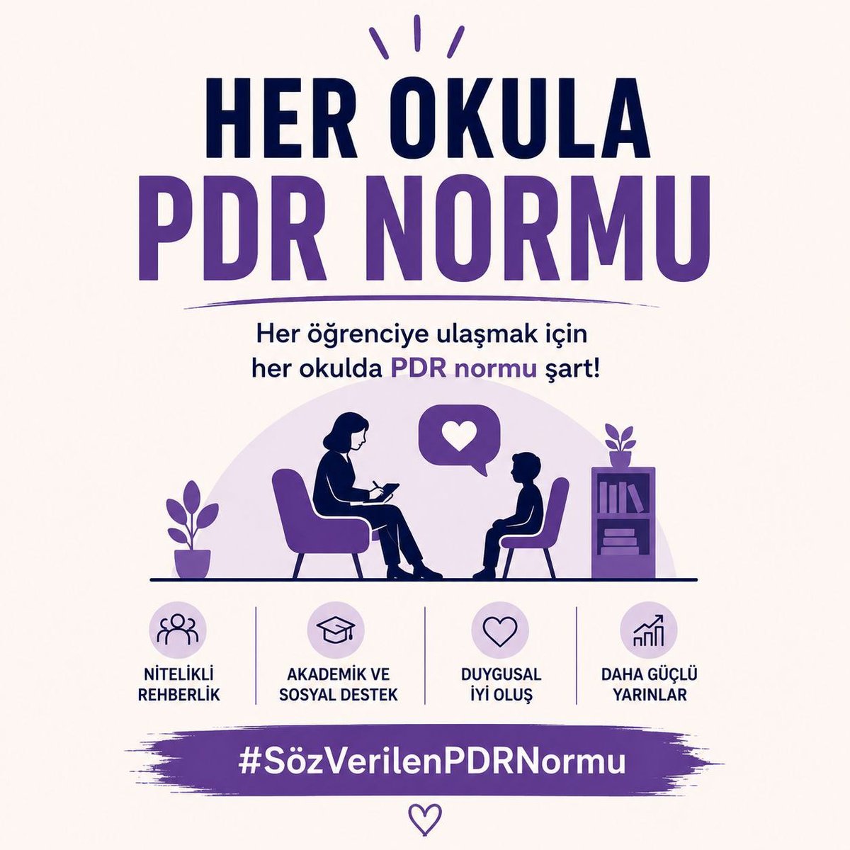 merve_trnn's tweet photo. Bir öğrencinin kendisini tanıması, karar verebilmesi ve sağlıklı ilişkiler kurabilmesi yaşam boyu taşıyacağı kazanımlardır. PDR bu kazanımları destekler.
#SözVerilenPDRNormu https://t.co/fcJWVGtPqf