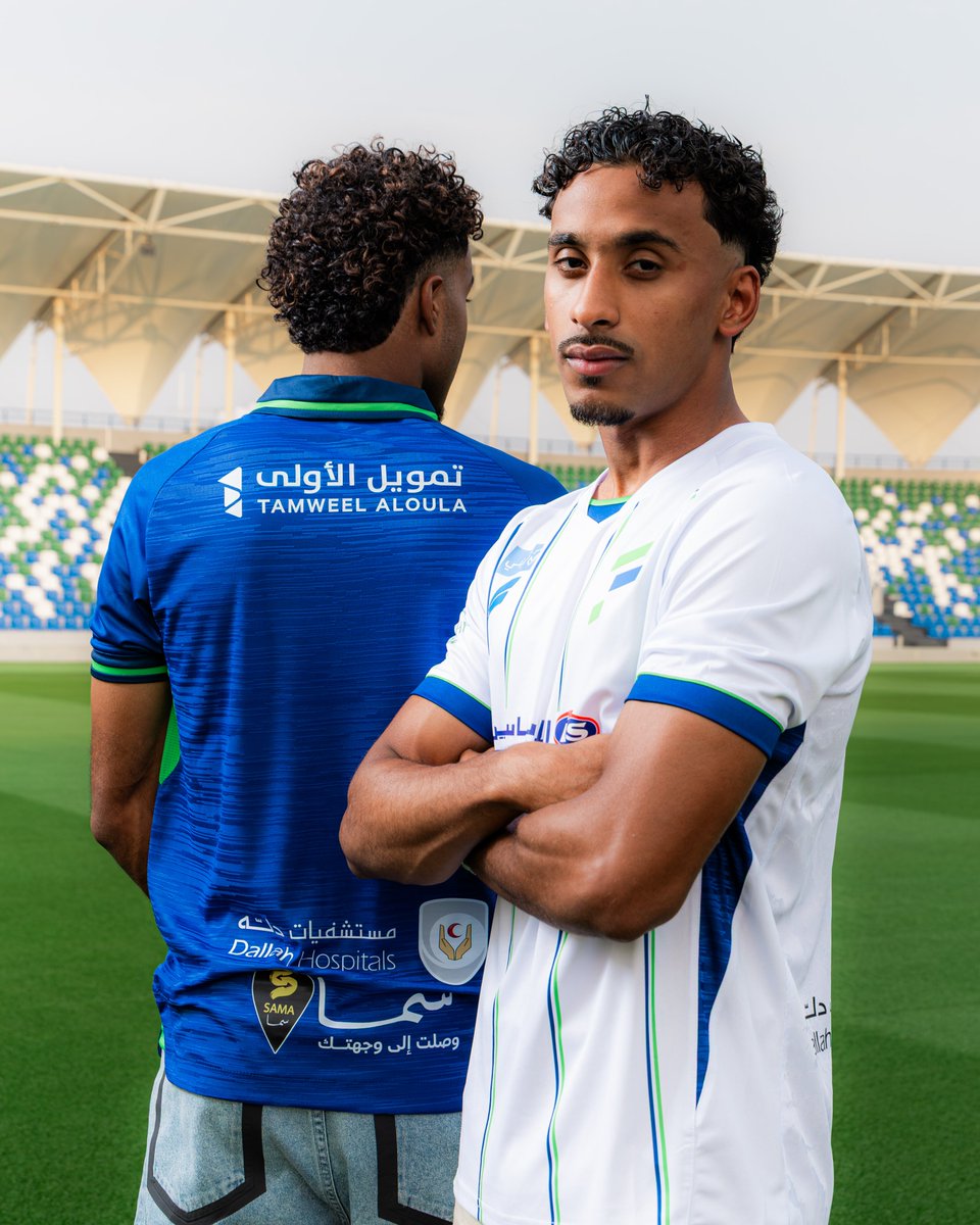 FatehClub's tweet photo. نسيج العز 👕
وألوان الفخر 💙💚 https://t.co/UmfKBu7Wsf